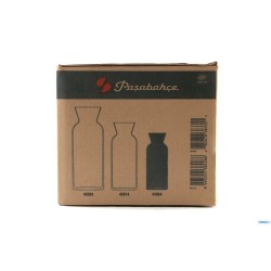 VILLAGE-CARTONE 12 CARAFFE GRADUATE LT.0,25   43804