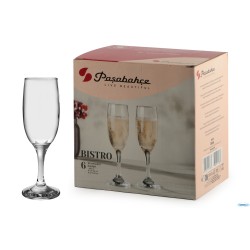 BISTRO - CONFEZIONE 6 CALICE FLUTE CL 19 44419 MI