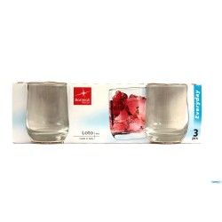 LOTO - CONFEZIONE 3 BICCHIERI  VINO  CL 20