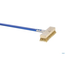 AZZURRA - SPAZZOLA RIBASSATA PER FORNI ELETTRICI CON SETOLE IN OTTONE E MANICO DA CM 120    ACSP3-120