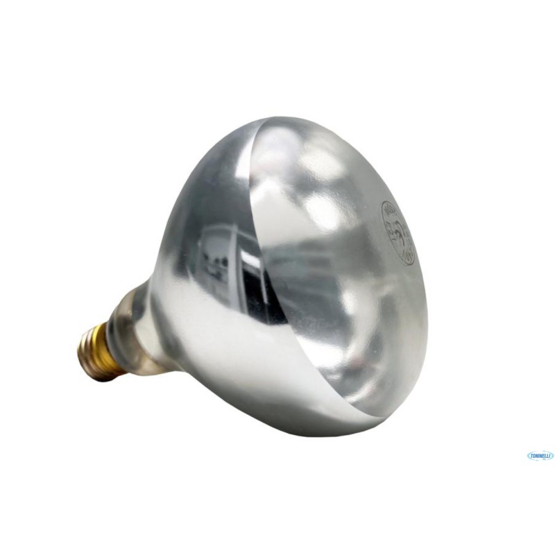 BULBO LAMPADA SCALDAVIVANDE AD INFRAROSSI - PRESA E 27, LUCE CALDA - 250 W