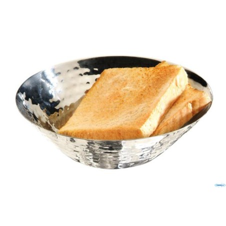 CESTINO  PANE-FUTTA INOX CM 20XH5,5 30277