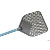 EVOLUZIONE-PALA PIZZA ALLUMINIO FORATA CM 36X36 MANICO CM 150 E-37RF