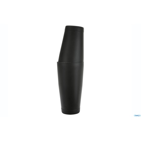MIXING - SHAKER NERO OPACO BOSTON BILANCIATO H.30,5 DIAMETRO 9,2 LT.0,9 0,6 KG.0,439 C125