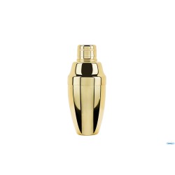 MIXING - SHAKER ORO COBBLER H.20X8 - CAPACITA' LT.0,500 PESO KG. 0,33 - C1012
