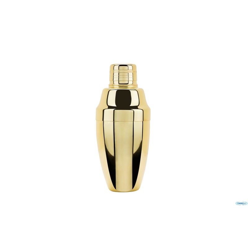 MIXING - SHAKER ORO COBBLER H.20X8 - CAPACITA' LT.0,500 PESO KG. 0,33 - C1012