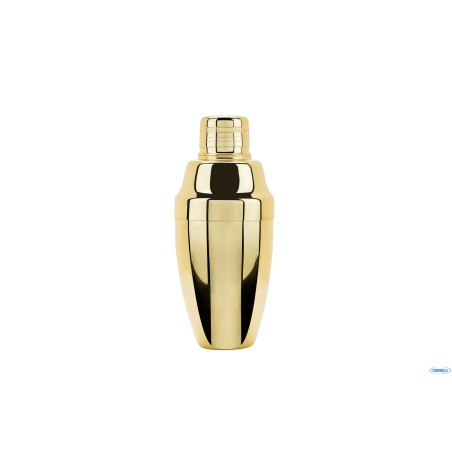 MIXING - SHAKER ORO COBBLER H.20X8 - CAPACITA' LT.0,500 PESO KG. 0,33 - C1012