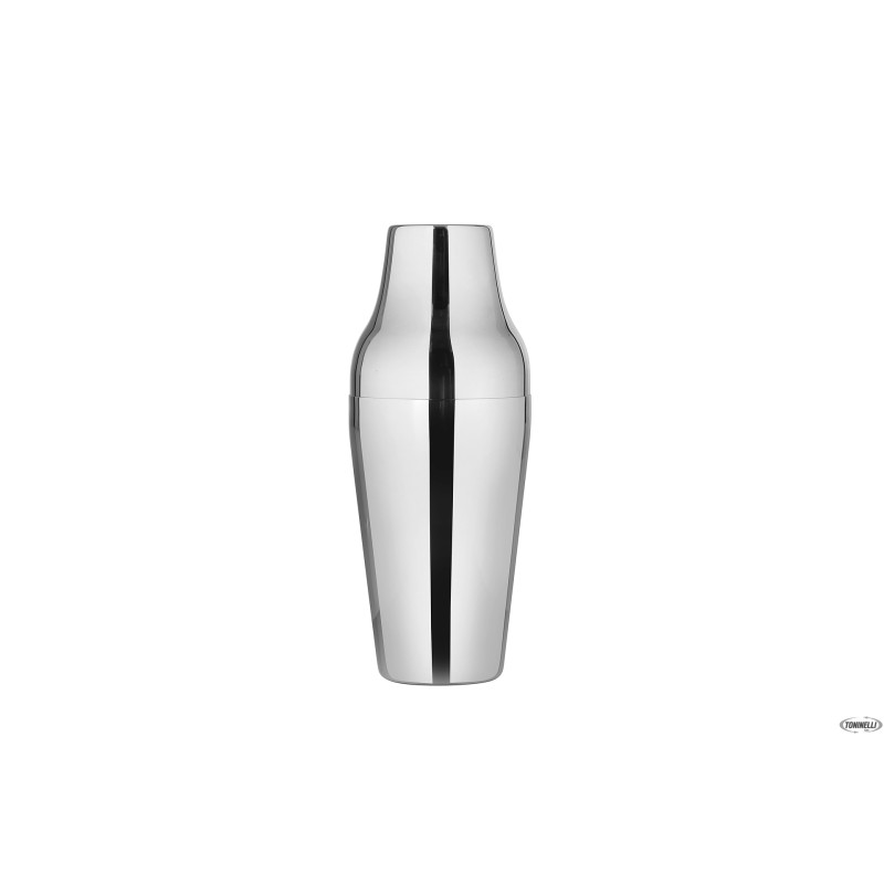MIXING - SHAKER SILVER PARISIENNE H.22,5X8,2 - CAPACITA'ML.600 PESO KG. 0,25 - B238-MIX06 MIXING - SHAKER SILVER PARISIENNE H.22,5X8,2 - CAPACITA'ML.600 PESO KG. 0,25 - B238-MIX06