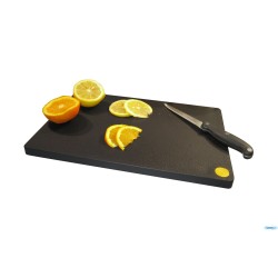 TAGLIERE SINTETICO BAR NERO CM 33X23 NORME HACCP