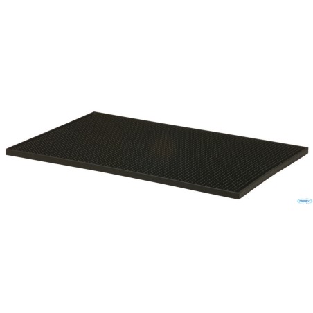 TAPPETINO BAR GOMMA CM 45X30 NERO 1218BK