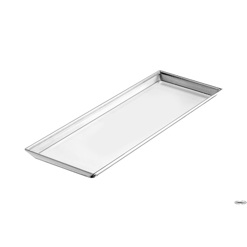 VASSOIO PASTICCERIA INOX CM 58X21X2