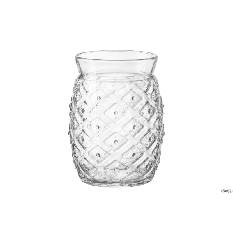 BARTENDER SOUR - BICCHIERE PER COCKTAIL A FORMA DI ANANAS H.11,7 CL.45,5 DIAMETRO CM.8,5 122120