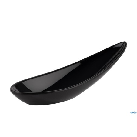 FRIENDLY BOWL-CUCCHIAIO FINGER CM 11 X 4,5 H 4 NERO REALIZZATO IN GERMANIA