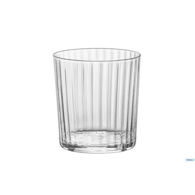 EXCLUSIVA - CONFEZIONE 12 BICCHIERI NEGRONI CL 35,5 CON BORDO TEMPERATO