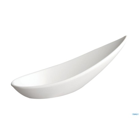 FRIENDLY BOWL-CUCCHIAIO FINGER CM 11 X 4,5 H 4 BIANCO REALIZZATO IN GERMANIA