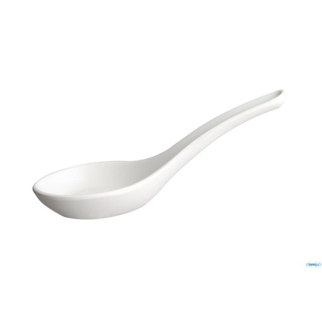 FRIENDLY BOWL-CUCCHIAIO FINGER CM 13,5X4,5H 4,5 BIANCO REALIZZATO IN GERMANIA