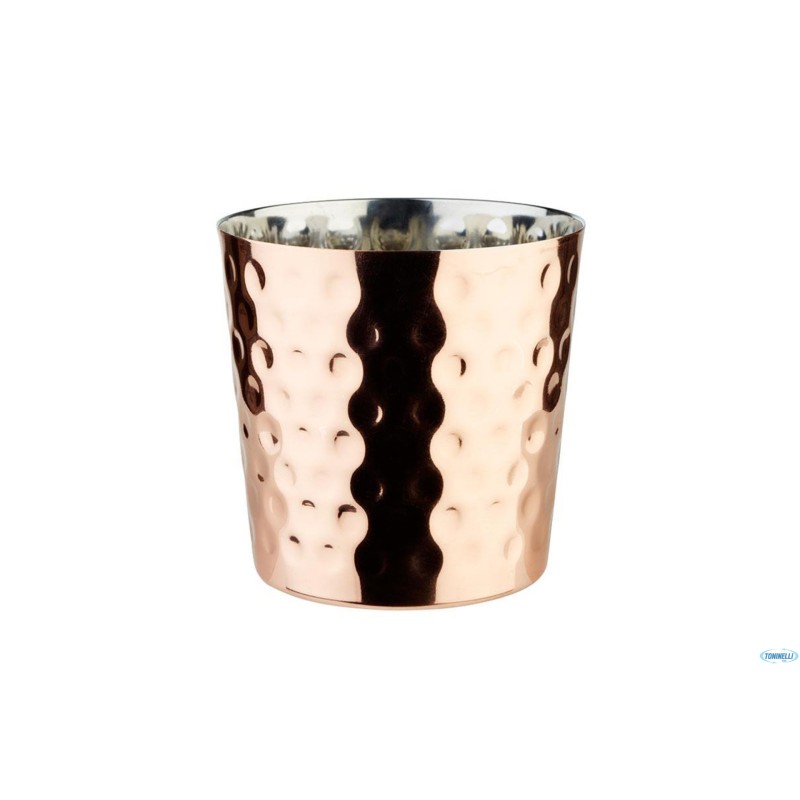 SNACKHOLDER-COPP RAME INOX CM.8,5,H 8,5