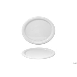 GIOTTO BIANCO - PIATTO OVALE CM 29
