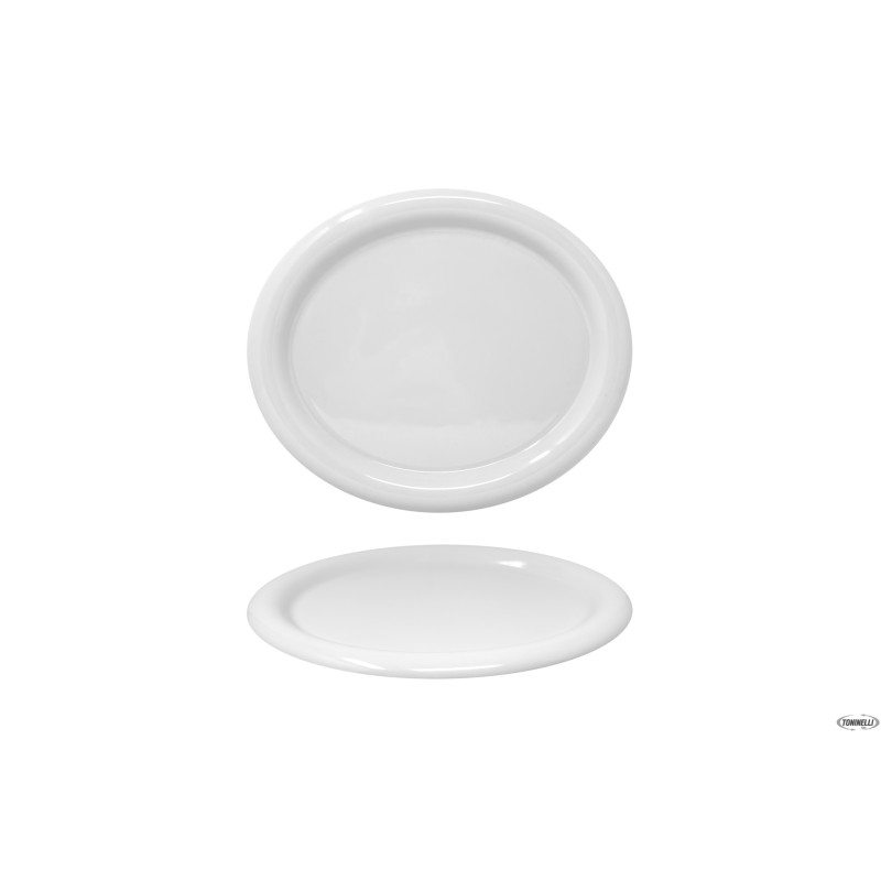 GIOTTO BIANCO - PIATTO OVALE CM 29