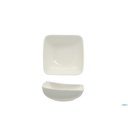 VITAL SQUARE - COPPETTA CM 10 CL 15 IN PORCELLANA ALLUMINICA