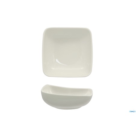 VITAL SQUARE - COPPETTA CM 12 CL 22 IN PORCELLANA ALLUMINICA