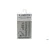 CONFEZIONE 2 TARGHE ADESIVE AREA VIDEOSORVEGLIATA CM 15X12