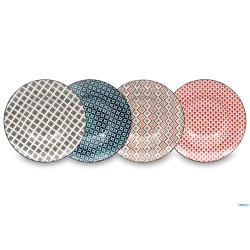 MOSAIK-PIATTO PASTA CM.27,5 COLORI ASSORTITI RH40654
