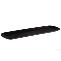 NERO-VASSOIO RETTANGOLARE MELAM GN 2 4 CM 53X16,2 H2,5