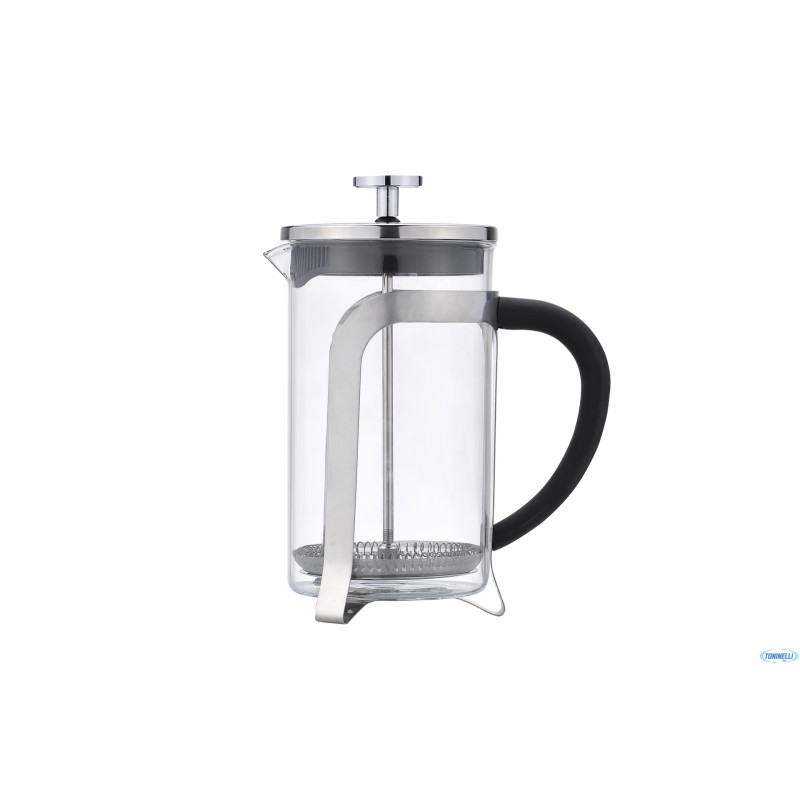 CAFFETTIERA-INFUSIERA ML350 VETRO BOR-INOX 743