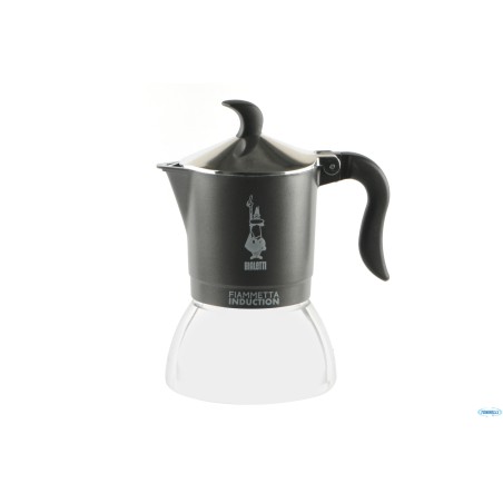 FIAMMETTA GRIGIA - CAFFETTIERA 2TZ INDUZIONE