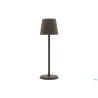 LUMIERE ROUND-LAMPADA TAVOLO LED CM.10XH34 BRONZO