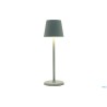 LUMIERE ROUND-LAMPADA TAVOLO LED CM.10XH34 SALVIA