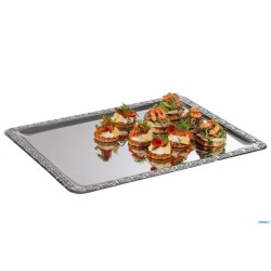 SCHONER ESSEN-VASSOIO DA SERVIZIO INOX 50X36H1