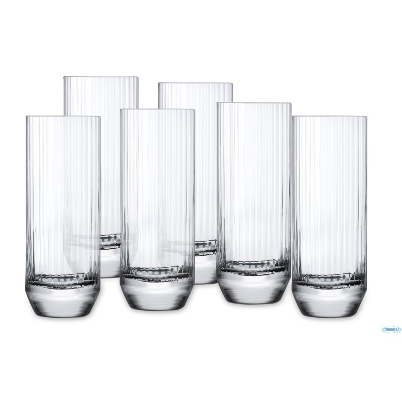 BIG TOP - CONFEZIONE 6 BICCHIERI HIGHBALL CL 43 64162 NUDE BIG TOP - CONFEZIONE 6 BICCHIERI HIGHBALL CL 43 64162 NUDE