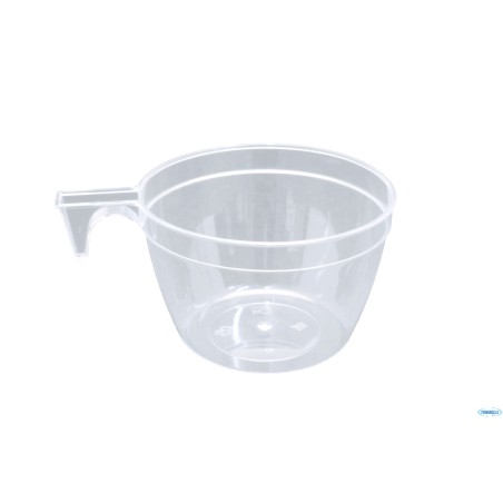 TAZZA CAPPUCCIO TRASPARENTE CONFEZIONE 25