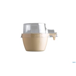 TAZZA CAPPUCCIO TRASPARENTE CONFEZIONE 25