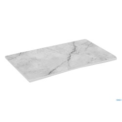 MARBLE-VASSOIO EFFETTO MARMO CM 24,6X14,2X0,8