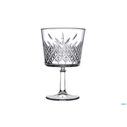 TIMELESS - CONFEZIONE 4 CALICI COCKTAIL CL 26 STELO BASSO H.CM 13,4