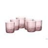 AMERICA '20S AMETISTA CONFEZIONE DA 6 BICCHIERI ROCKS CL 30 H.8,35 DIAMETRO 8,35 122157