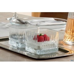 ELYSIA - CONFEZIONE 4 COPPETTE IMPILABILI CL 23,5 CM 8 H.6,2