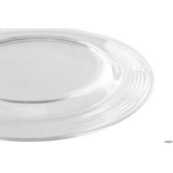 MURANO GRAFFIO - PIATTO PANE VETRO CM 15