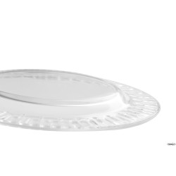 MURANO LANCE - PIATTO PANE VETRO CM 15