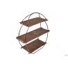 STAND TEA ESPOSITORE RAME CM 36,2X13,5X38,5