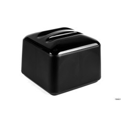 PORTAGHIACCIO QUADRO CON COPERCHIO NERO