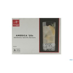 AMERICA '20S CONFEZIONE DA 6 BICCHIERI PER COCKTAIL COOLER H.16,2 CL.49 DIAMETRO 7,35 122141