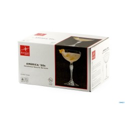 AMERICA '20S CONFEZIONE DA 6 CALICI PER COCKTAIL COUPE H.15,7 CL.23 DIAMETRO 9,8 122137