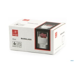 BARGLASS SHOT-CF.6 BICCHIERI CL.6,5  1.22122