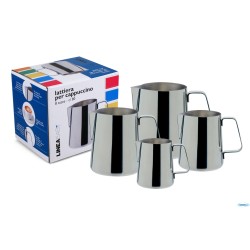 EASY LATTIERA INOX TAZZE 8 CL.80 4004-8
