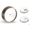 GENIETTI 4 STAGIONI-TAPPO DIAMETRO 70 INOX SALE FINO E GROSSO  8.80230
