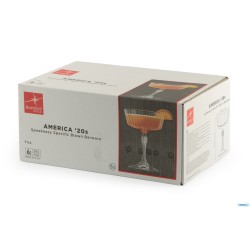 AMERICA '20S CONFEZIONE 6 CALICI FIZZ CL.27,5 H.13,8 DIAMETRO CM 10,8 122150